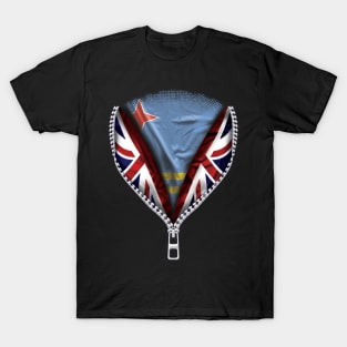 Aruban Flag  Aruba Flag zipped British Flag - Gift for Aruban From Aruba T-Shirt